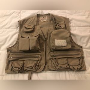 Woodfield Fly Fishing Vest Men’s L Preowned